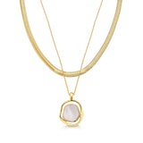 SOLEIL BABY NECKLACE Mother of Pearl
