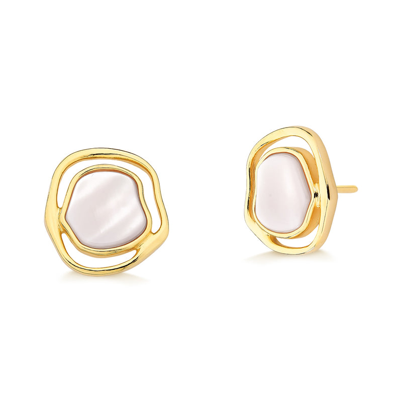 SOLEIL BABY EARRING Mother of Pearl