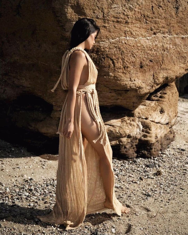Selena Gown Sand