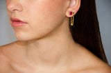 Golden Bars Earring